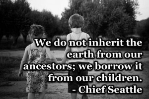 After all, sustainability means running the global environment—Earth ...