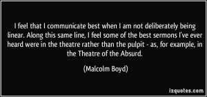 More Malcolm Boyd Quotes