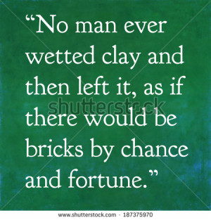 Inspirational quote by ancient Greek philosopher Plutarch - stock ...
