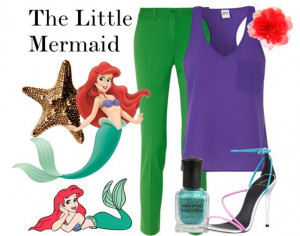 Colorful Fashion Prints: The Little Mermaid | Pink Chocolate Break ...