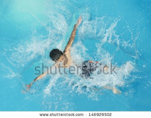 Splash From People Jumping Into Water Stock Photos