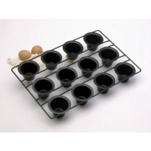 ... Nonstick Mini Linking Popover Pastry Muffin Roll Biscuit Pan Makes 12