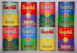 Limited Edition Campbell's Soup Cans Inspired by Andy Warhol's Art