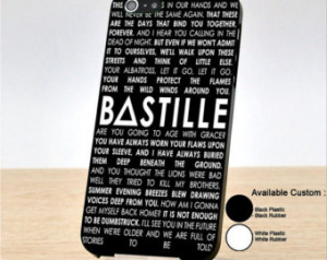 Bastille Lyrics Quotes - iPhone 4/4 s/5/5c/5s, Samsung Galaxy S2/S3/S4 ...