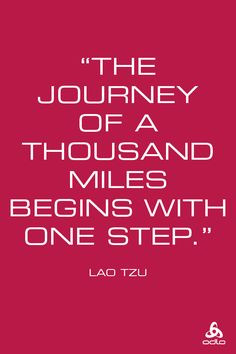We like to think of Lao Tzu as a runner/jogger/walker/etc More
