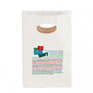 The Big Bang Theory Quotes Canvas Lunch Tote