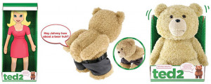The Ted 2 toy series features several completely new additions:
