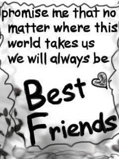 Inspirational Quotesthis world takes us we will always be best friends