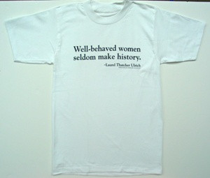 Misbehave a little yourself and wear this tee that proudly proclaims ...