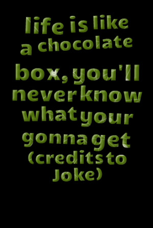 chocolate quotes for life