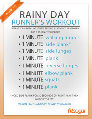 Leg-Strengthening Workout Poster For Runners