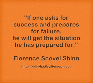 Florence Scovel Shinn quote.