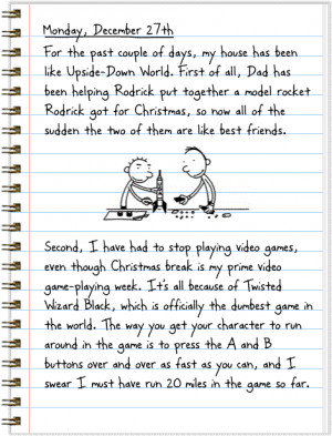 Diary of a Wimpy Kid Day 112