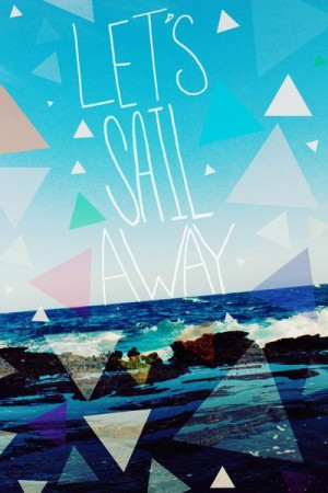 Let's Sail Away Art Print by Leah Flores | Society6
