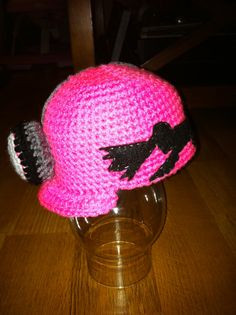 Coal Mining Hat Hot PINK Edition by EvelynandAshley on Etsy, $35.00