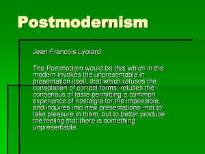 Postmodernism by vivi07