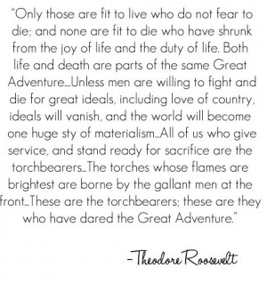 Roosevelt Quote; Happy Veteran's Day; Help Raise funds for Wounded ...