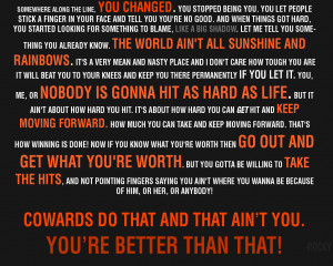 Quote From Rocky Balboa