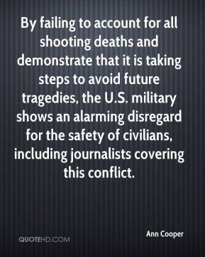 By failing to account for all shooting deaths and demonstrate that it ...