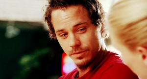 Michael Raymond James aka Rene from true blood. He's sexy, especially ...