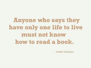 Books trigger your imagination.