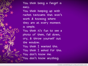 Being A Fangirl