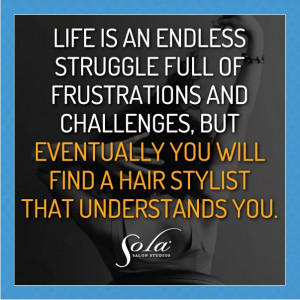 Find a hair stylist that understands you