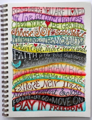 : Lettering examples for your journal or Smash Book. Lots of creative ...