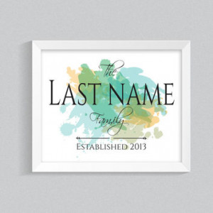 Wall Decal Monogram Arrows with Names and Date Vinyl Wall Dec... More