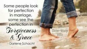 Marriage - forgiveness and grace