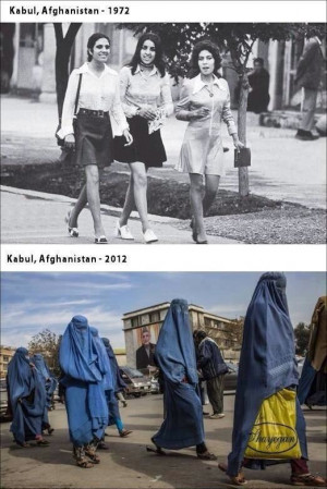 Afghan women then and now Mar 8, 2014 15:32:43 GMT -5