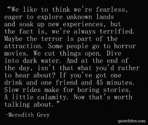 Another Meredith Grey quote