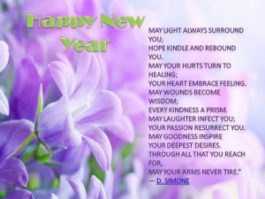 New Year Blessings For Loved Ones.