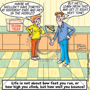 bounce back, bouncing back after defeat, couple have done floor thing ...