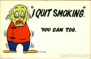 Quit Smoking You Can Too Comic, Funny