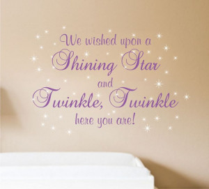 ... and Twinkle, Twinkle here you are!
