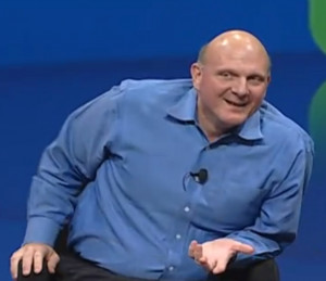 Steve Ballmer snatches the MacBook Air from Guy Kawasaki and asks ...