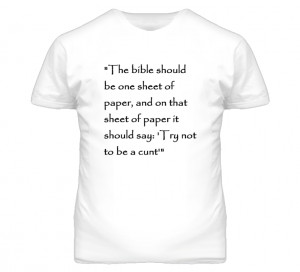 Jim Jefferies Bible Quote Comedy Netflix Standup T Shirt