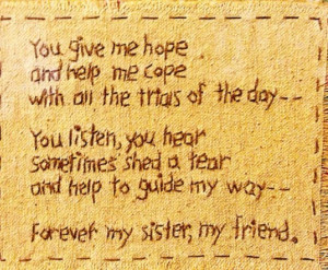 For my friends who are my soul sisters.