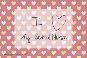 Here is a fun and free printable for your favorite school nurse!