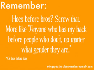 bros before hoes quotes