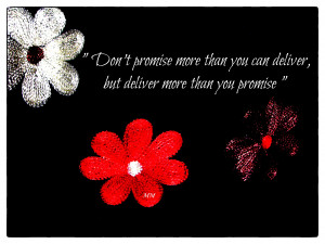Promises deliver sayings nature words life:High Contrast