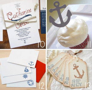 10. A Nautical themed wedding? Why knot? These playful wedding invites ...