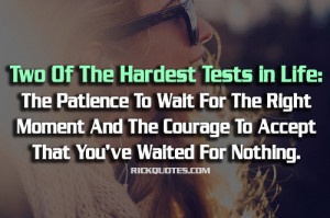 Waiting Quotes | Waited For Nothing