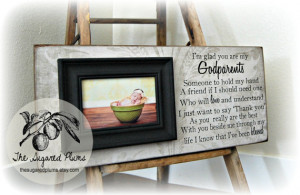 Gift for Godparents, Christening Gift, Godparents Gift, Godfather ...