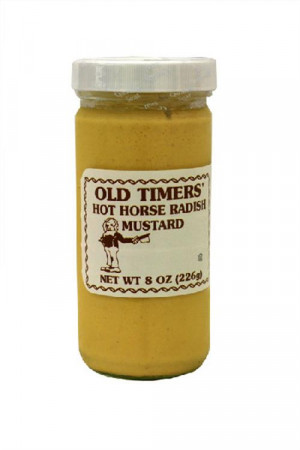 8oz. Old Timer's Horseradish Mustard