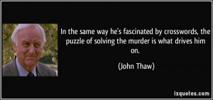 More John Thaw Quotes