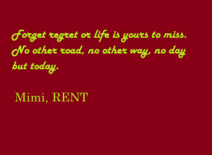 musical theatre quotes