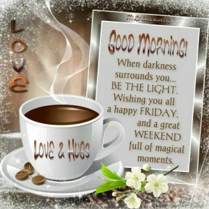 Good Morning Happy Friday