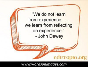 John dewey quotes
